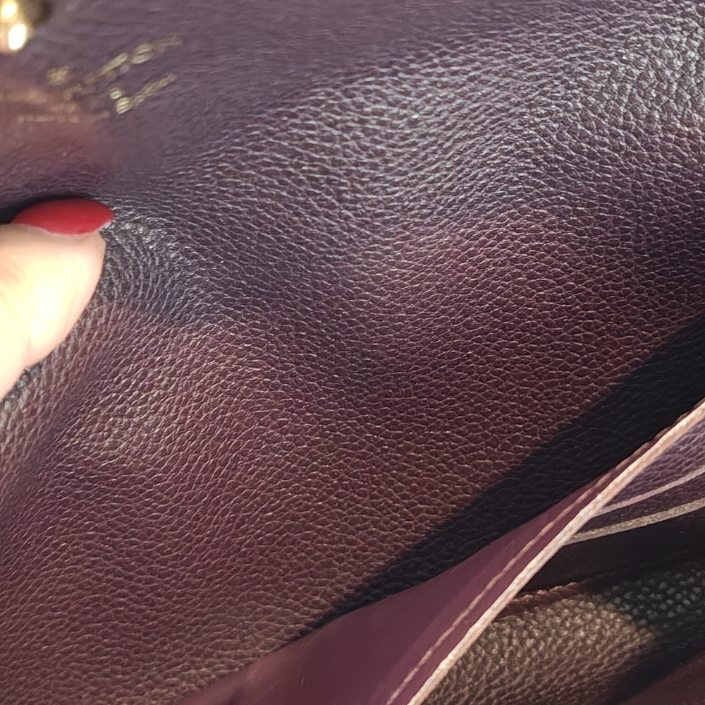 Louis Vuitton Dark Brown Embossed Wallet - Picture 12 of 14